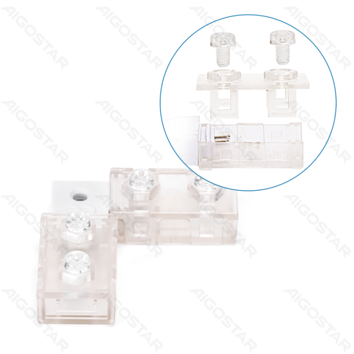 Integruota grandinė LED LED juostai 2835&5050 L jungtis 10mm