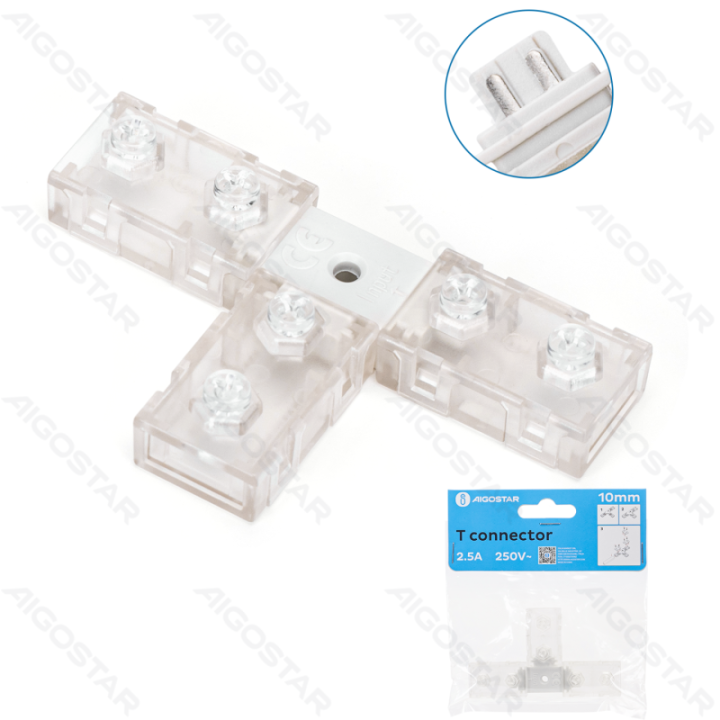 Integruota grandinė LED LED juostai 2835&5050 T jungtis 10mm