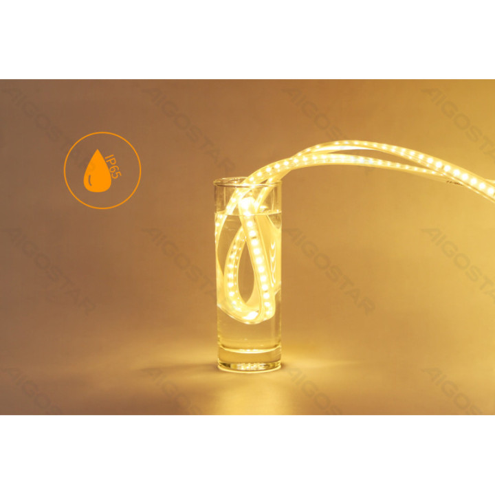 Integruoto grandyno LED juostinė lempa 2835-60 Balta 50m 8mm