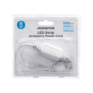 Aukštos įtampos integruoto grandyno COB juostelės priedas maitinimo laidas 8mm