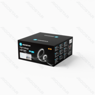 High-voltage 8*16 Neon Strip Light with Wire 50m 6mm 6500k