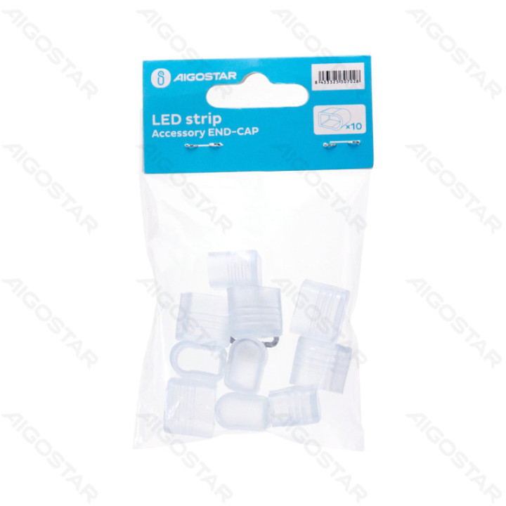 High-voltage 8*16 Neon Strip Light with Wire End-cap/Fitting Pack*10