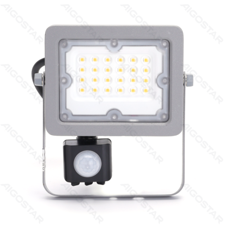 LED lens sensor floodlight 20W 1650lm 4000K IP65