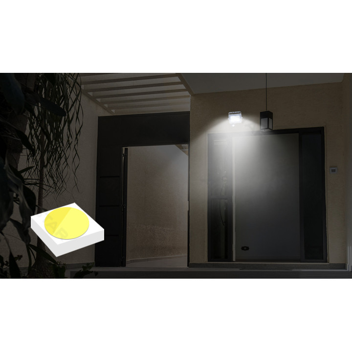 LED lęšinis daviklinis prožektorius 20W 1650lm 4000K IP65