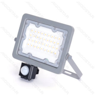 LED lens sensor floodlight 30W 2450lm 4000K IP65