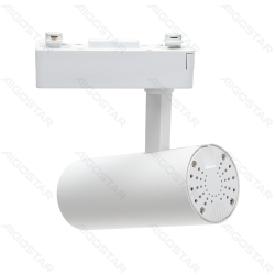 LED Dviejų laidų bėginis šviestuvas, baltas, 15W