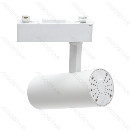 LED Dviejų laidų bėginis šviestuvas, baltas, 15W