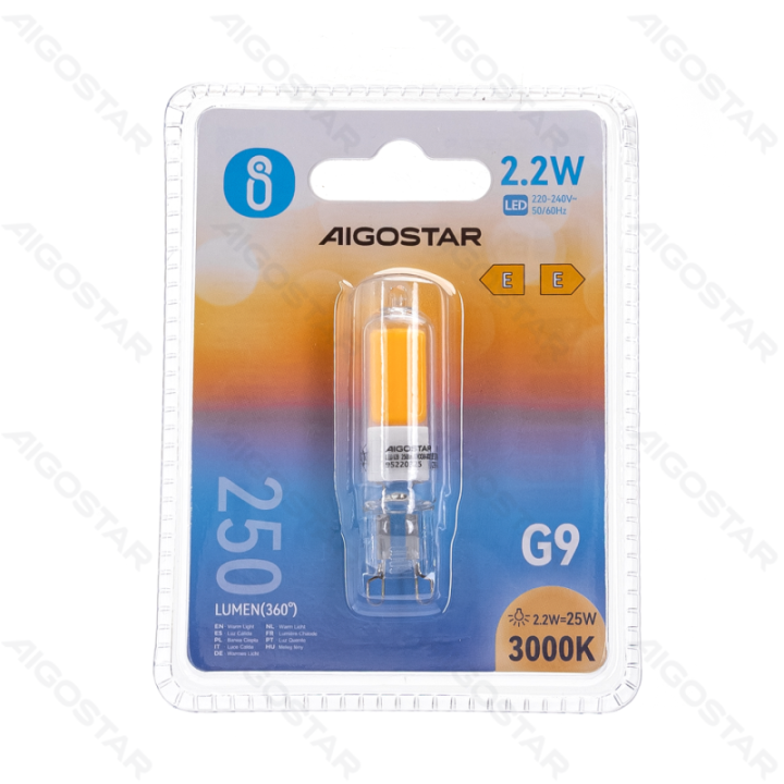 LED Glass Lamp Beads G9 2.2W