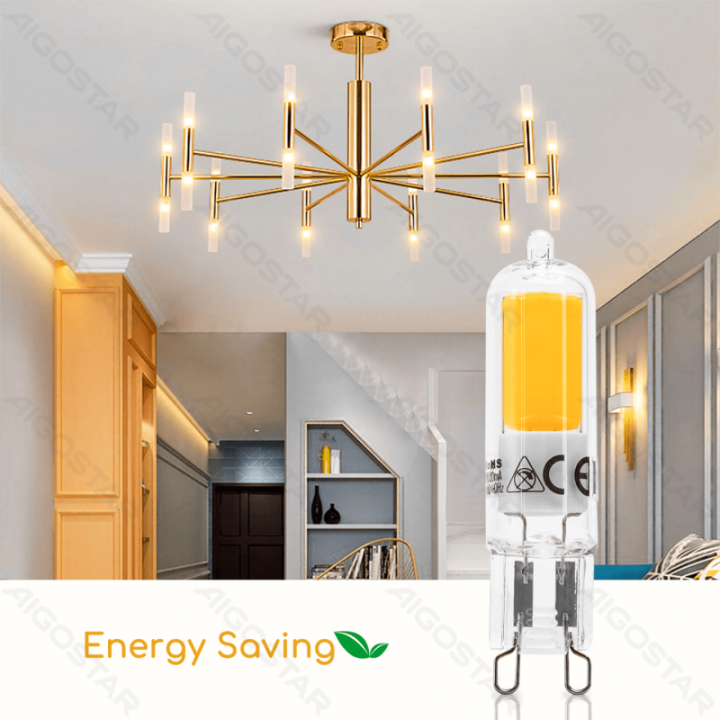 LED Stikliniai LED šviestukai G9 2.2W