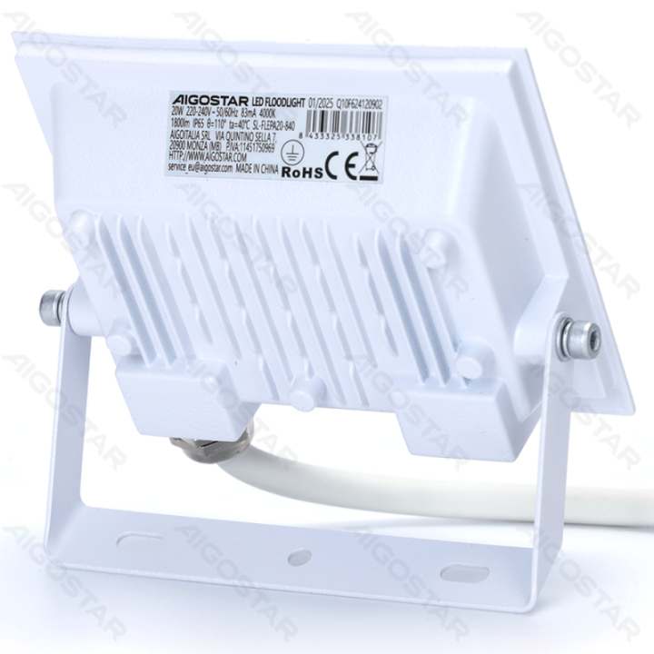 LED Prožektorius-20W-4000K-1800lm-IP65