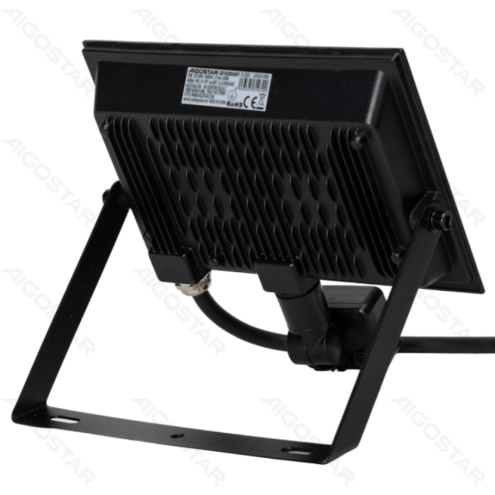 LED sensor flood light-50W-4000K-4500lm-IP65-Light sensitive induced&Human body sensor