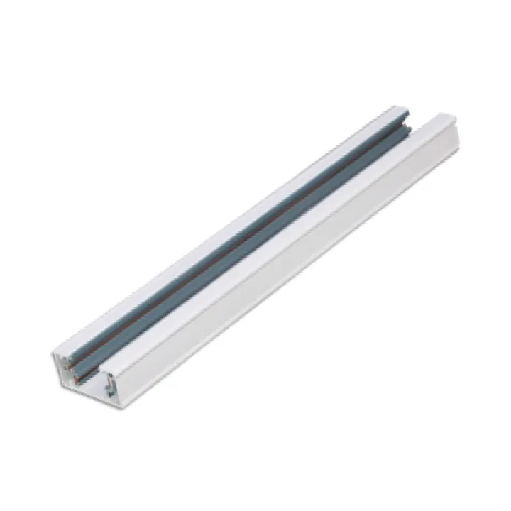 Trijų laidų bėgelis baltas 1m