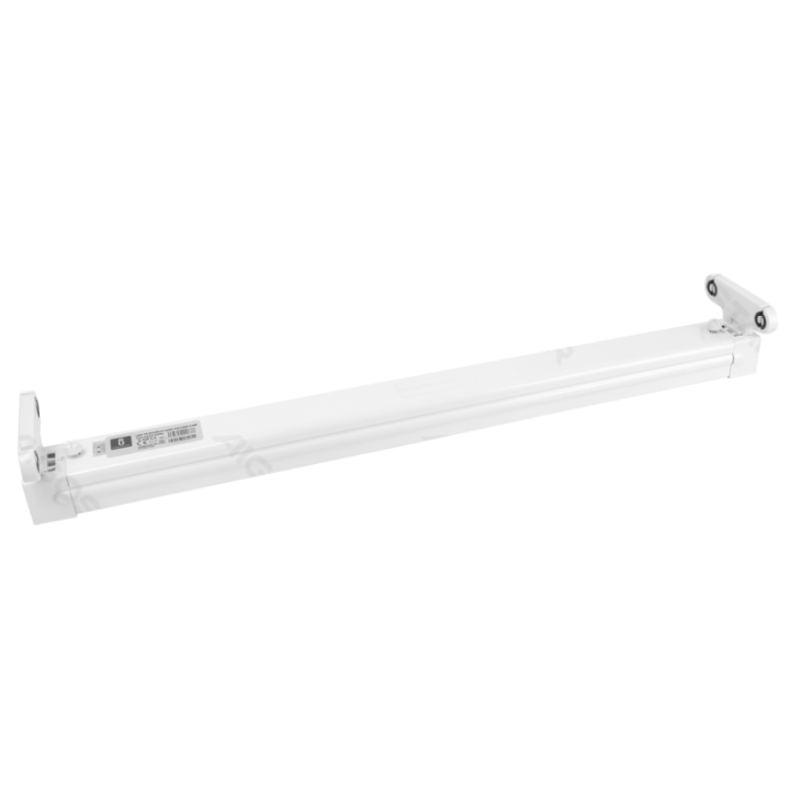 Plastic Light Fixture for Two T8 Tube 0.6m