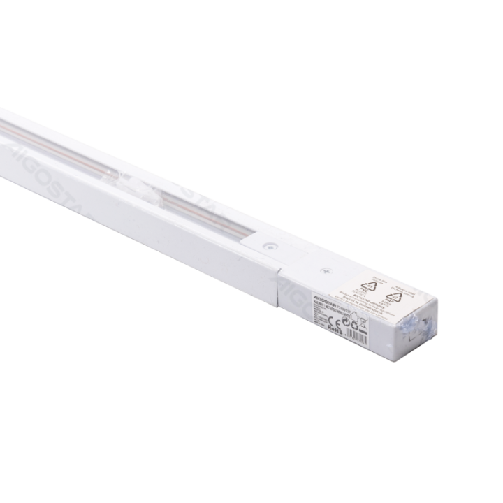 Two-wire Track White 1m