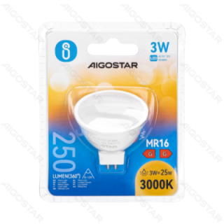 LED MR16 3W