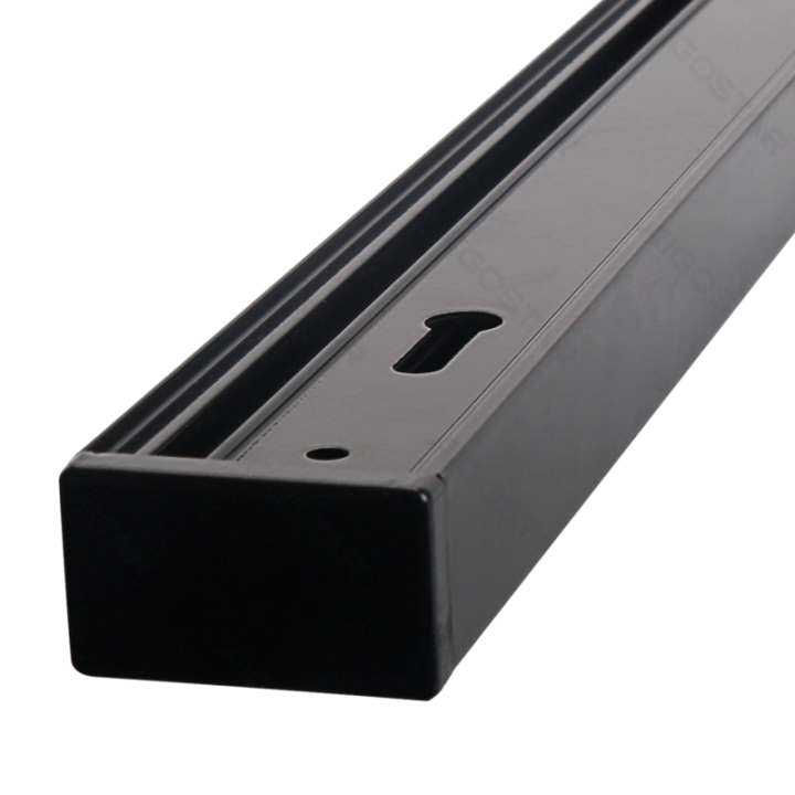 Dviejų laidų bėgelis, juodas 2m