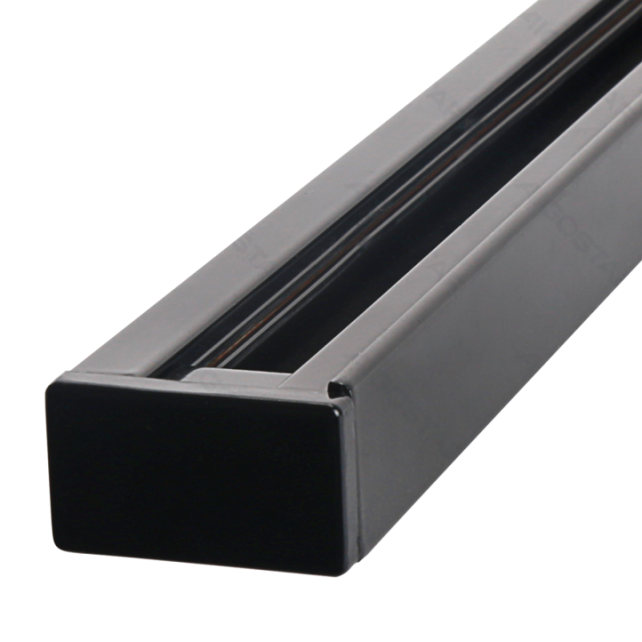 Dviejų laidų bėgelis, juodas 2m