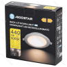 E6 LED  Flush-mounted Round Downlight 4W Yellow Light
