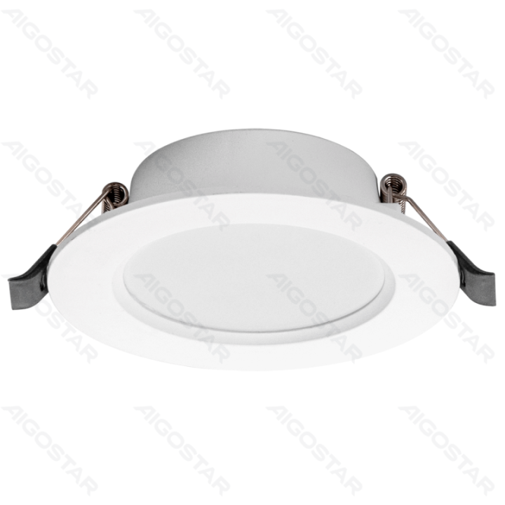 E6 LED Įleidžiamas apvalus šviestuvas 4W, balta šviesa