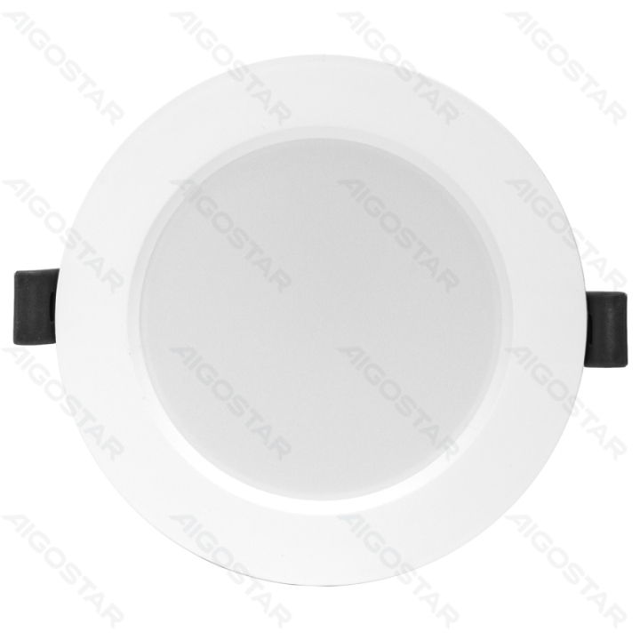 E6 LED Įleidžiamas apvalus šviestuvas 6W, balta šviesa