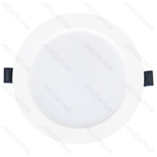 E6 LED  Flush-mounted Round Downlight 9W White Light