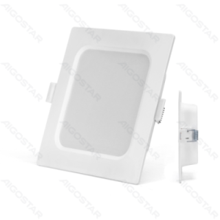 E6 LED  Flush-mounted Square Downlight 6W White Light