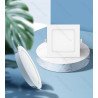 E6 LED  Flush-mounted Square Downlight 9W Yellow Light