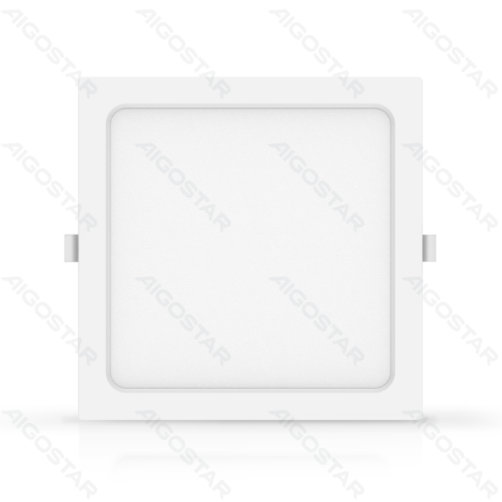 E6 LED  Flush-mounted Square Downlight 20W Yellow Light