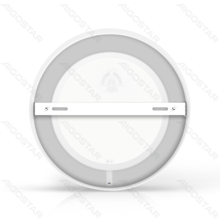 E6 LED Paviršinis apvalus šviestuvas 12W, šiltas (geltonas) šviesos atspalvis