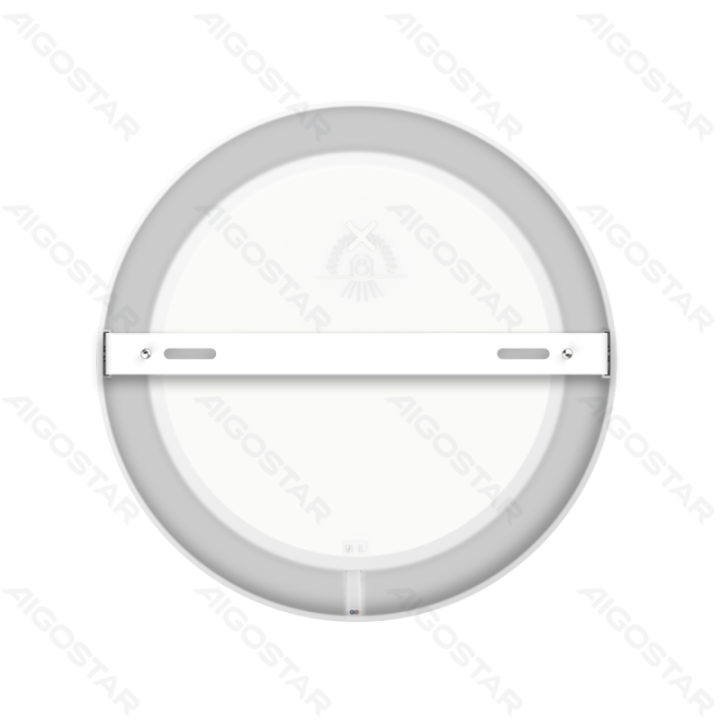 E6 LED Paviršinė apvali downlight 18W Šilta balta