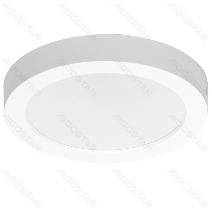 E6 LED Paviršinė apvali downlight 18W Natūrali balta