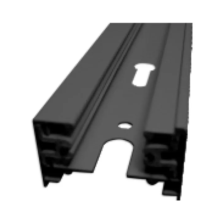 Dviejų laidų bėgelis, juodas 1m