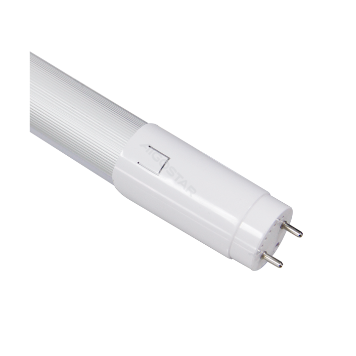 LED Pusiau aliuminis pusiau plastikas T8 šviesos vamzdis 1.2m 20W