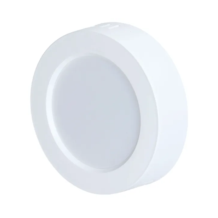 E6 LED Paviršinis apvalus downlight 6W Balta šviesa