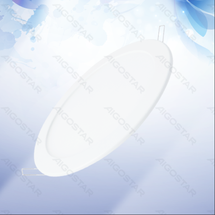 E6 LED  Flush-mounted Round Downlight 9W White Light