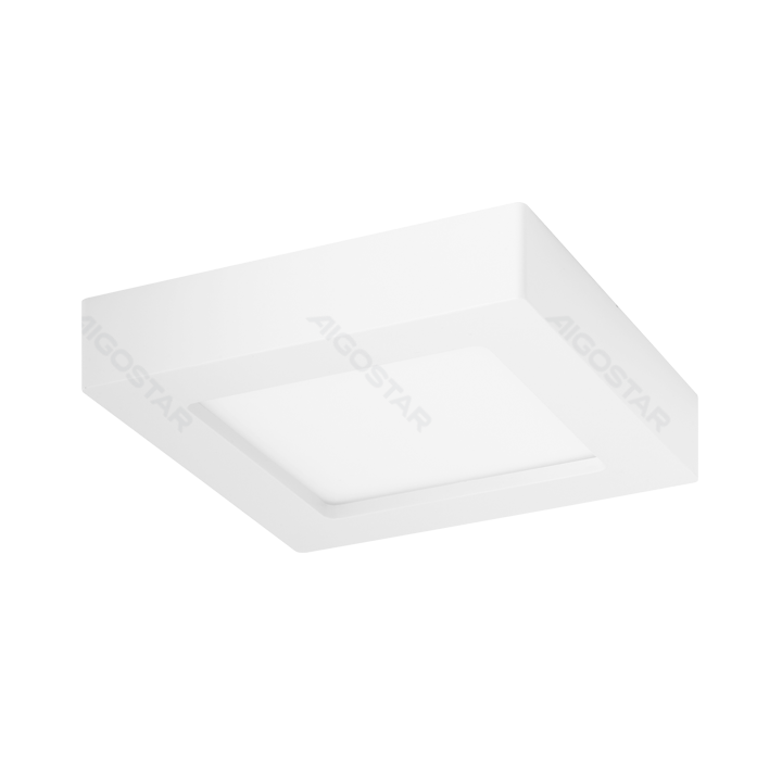 E6 LED Paviršinis kvadratinis šviestuvas 6W šilta šviesa