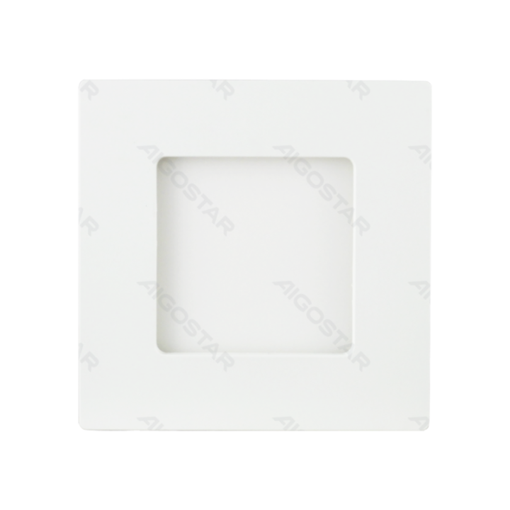 E6 LED  Surface-mounted Square Downlight 9W Yellow Light