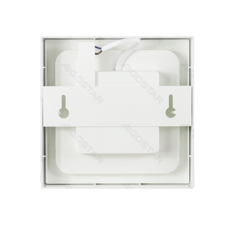 E6 LED  Surface-mounted Square Downlight 12W Yellow Light