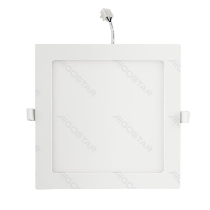 E6 LED Ultra-thin Flush-mounted Square Downlight 16W Natural Light