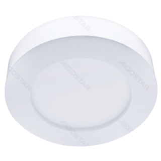 E6 LED Paviršinis apvalus šviestuvas 24W šiltas