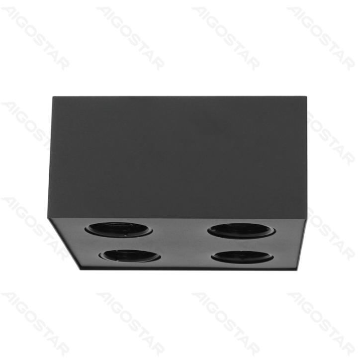 Metalinė keturkryptė paviršinė šviestuvo detalė GU10*4 (neįskaičiuota)