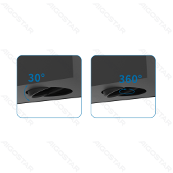 Metal Four-way Surface-mounted Downlight GU10*4 (Excluded)