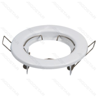 Vienakryptis prožektoriaus laikiklis — baltas