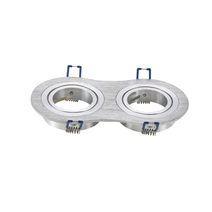 Two-way Spotlight Fitting Silver