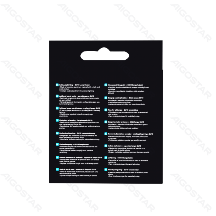 Lubų žiedas + GU10 lempos laikiklis