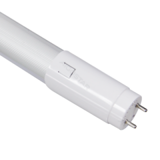 LED Half-aluminium Half-plastic T8 Light Tube 0.6m 10W