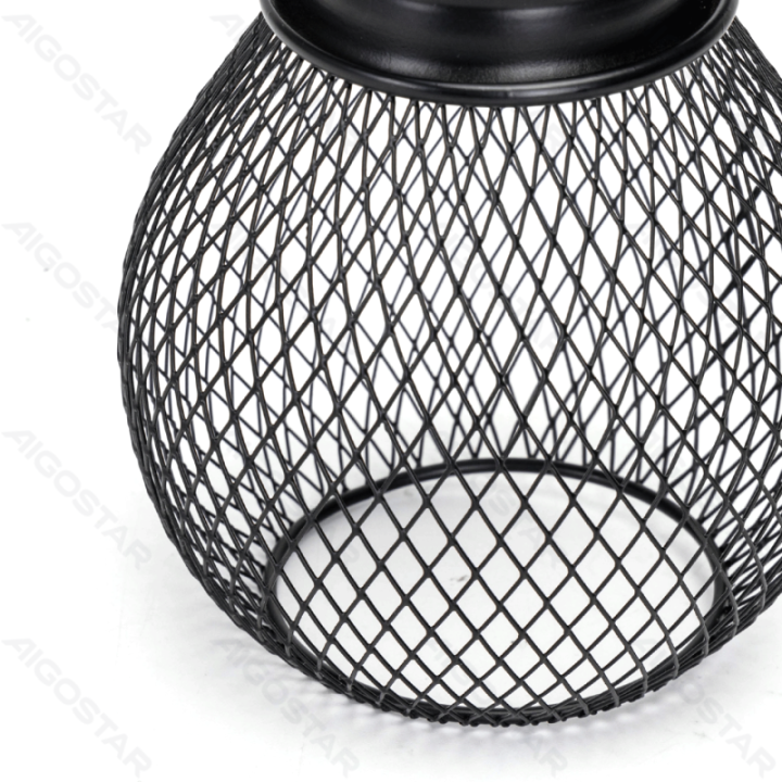 Metalinė sieninė lempa juoda (be šviesos šaltinio) E27