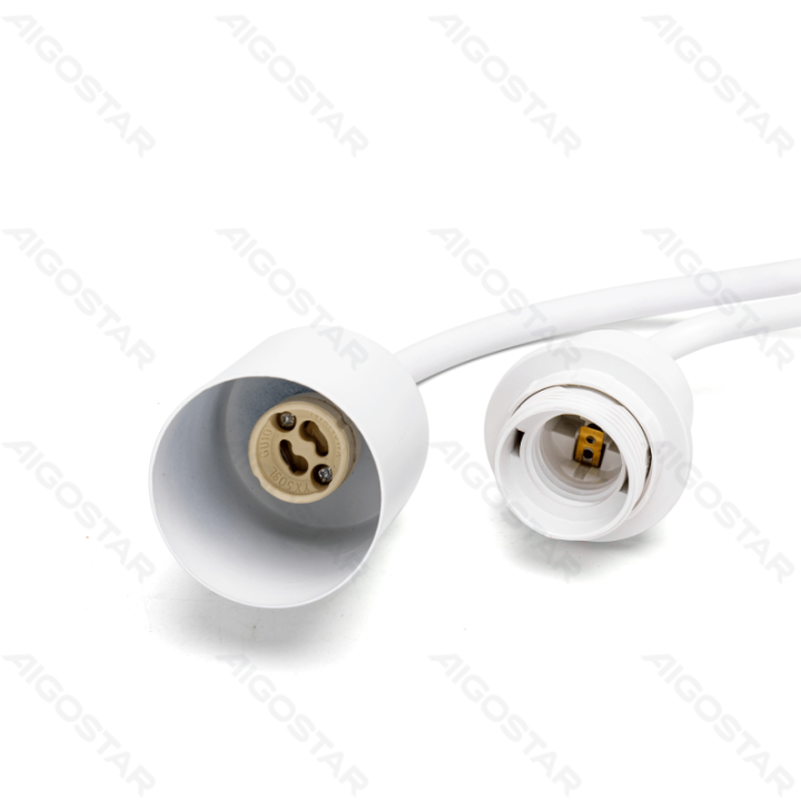 Metal wall light white (without light source) E27