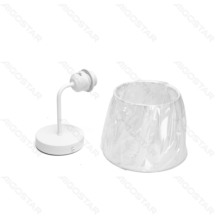 Dvipusis sieninis šviestuvas baltas (be šviesos šaltinio) GU10+E27