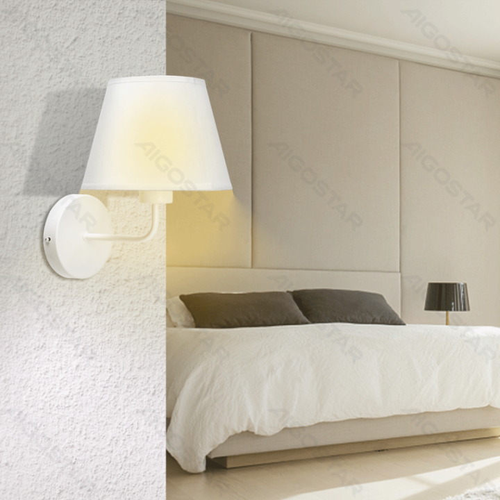 Dual-way wall light white (without light source) GU10+E27